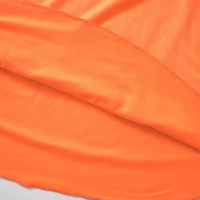 Off-shoulder Pleated Solid Color Dress