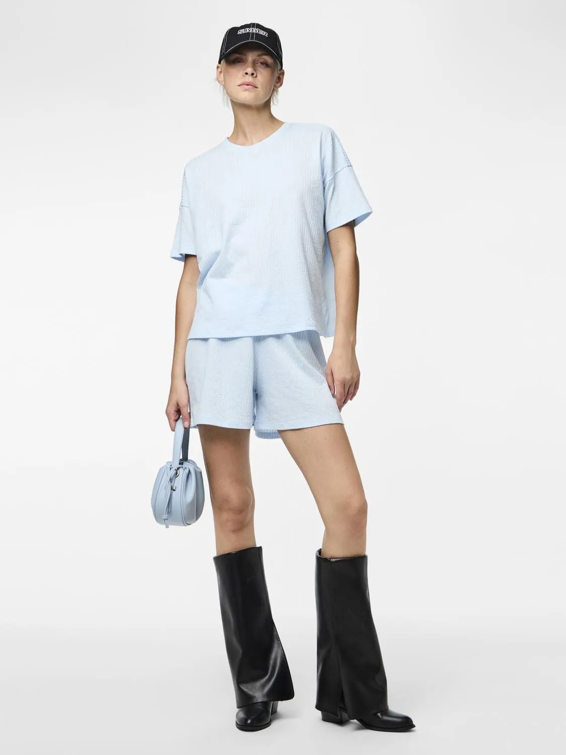 Pieces - Pcbrecca Shorts Pb - 4624517 Nantucket Breeze